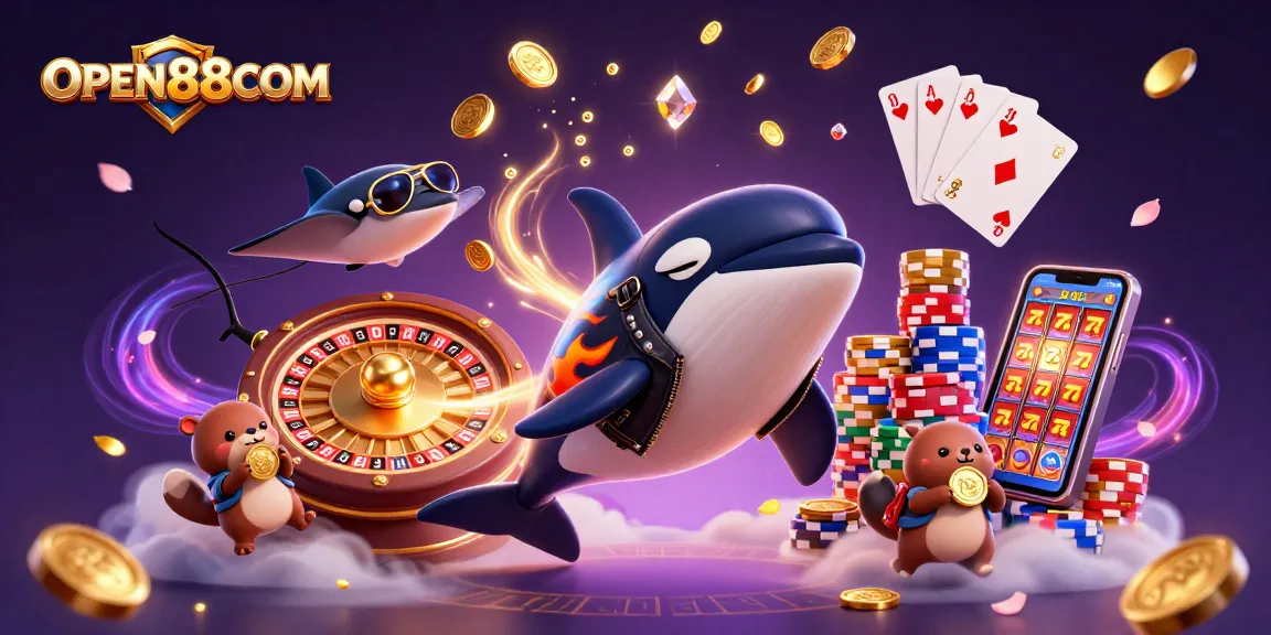 Engage with the exhilarating world of OPEN88COM by experiencing vibrant casino excitement and rich gaming elements.