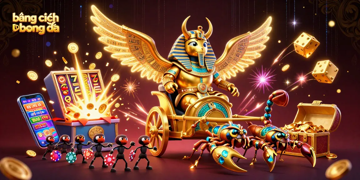 Engage with the latest bảng xếp hạng bóng đá and casino games in vibrant 3D illustration.