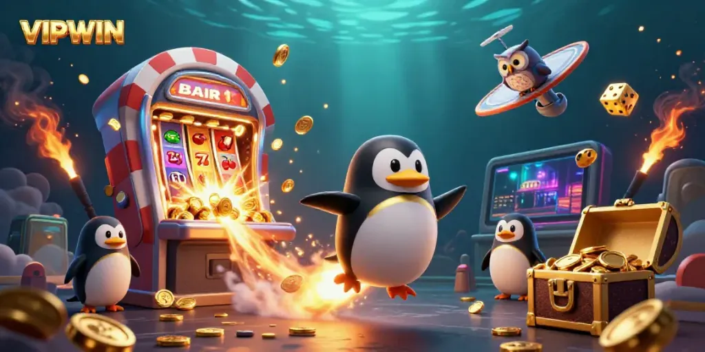 Experience thrilling games at VIPWIN with dynamic jackpots and vibrant casino elements.