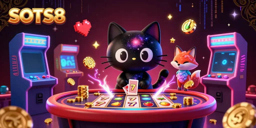 Spin the reels with SLOTS8 and experience a cosmic adventure at the casino!