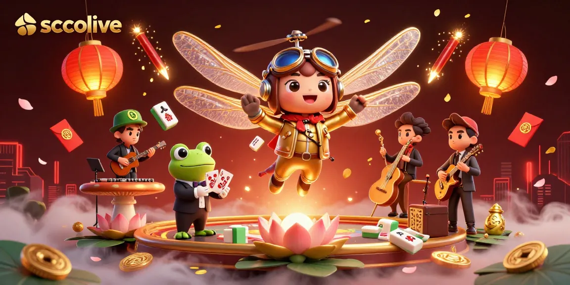 Socolive offers immersive experiences with engaging characters and intricate casino elements in a vibrant scene.