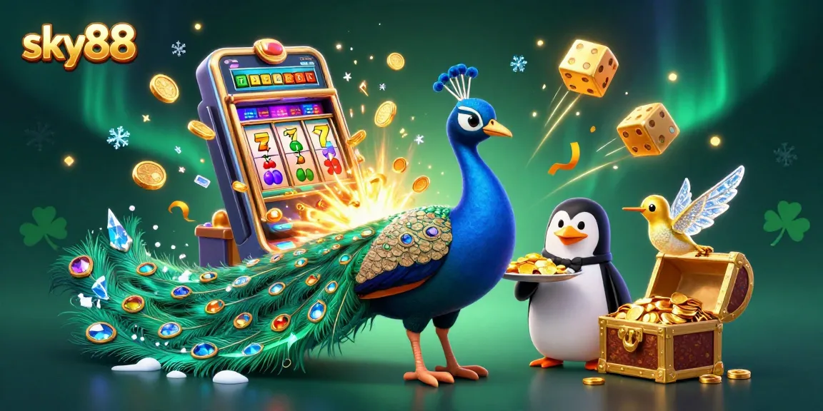 Experience thrilling jackpots with sky88’s vibrant casino scene featuring exciting gaming elements.