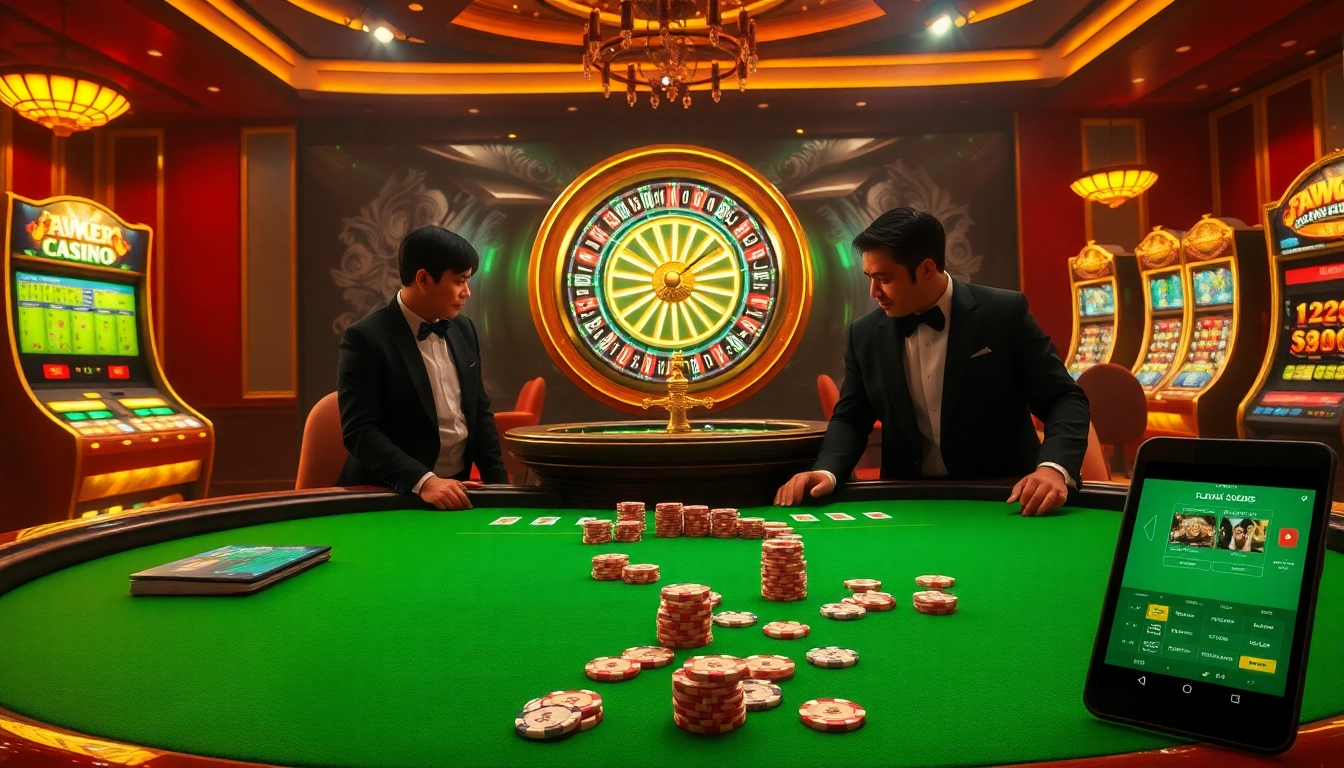 Experience thrilling high-stakes poker at uu88 with luxurious tables and vibrant gaming atmosphere.
